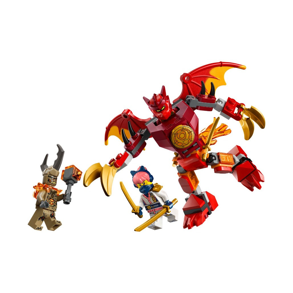 A Photo Of LEGO Kai's Dragon Mech Battle Pack - 85 Pieces - 71851