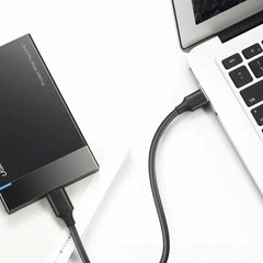 A Photo Of Ugreen 20881 USB-A 3.0 / USB-C 3A cable 0.5m - black