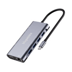 A Photo Of Blupebble C11 Multi Hub - BP-C11MULTIHUB11IN1-GY-SD26-J