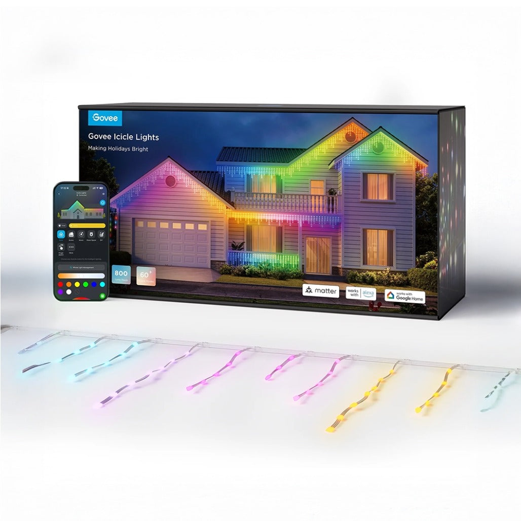 A Photo Of Govee Icicle Lights - H70D1