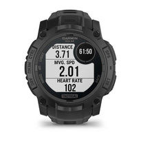 Garmin Instinct 3 - 50 mm - Solar - Tactical Edition Black with Black Band