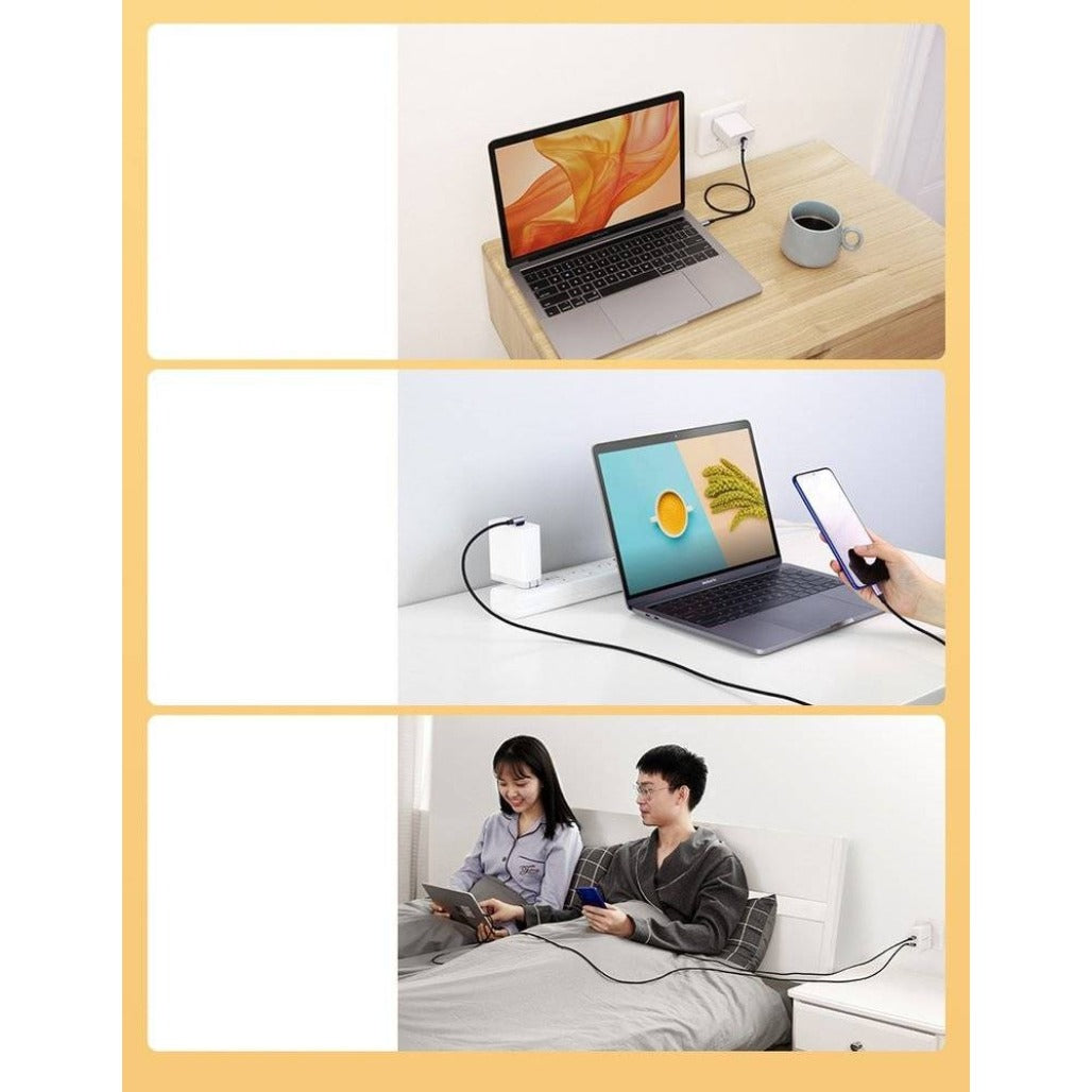 A Photo Of Ugreen Angled cable USB Type C - USB Type C Power Delivery 60W 20V 3A