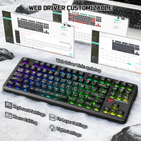 ATTACK SHARK X87 Ultra - Wireless Mechanical Keyboard
