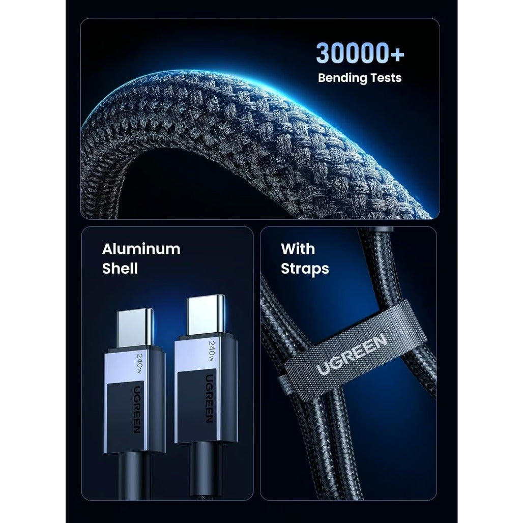 A Photo Of Ugreen USB-C to USB-C 240W PD Fast Charging Cable