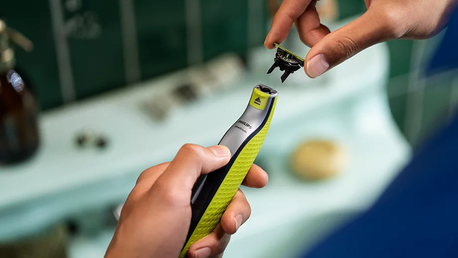 A Photo Of Philips Norelco OneBlade 360 - Face + Body Electric Trimmer & Shaver