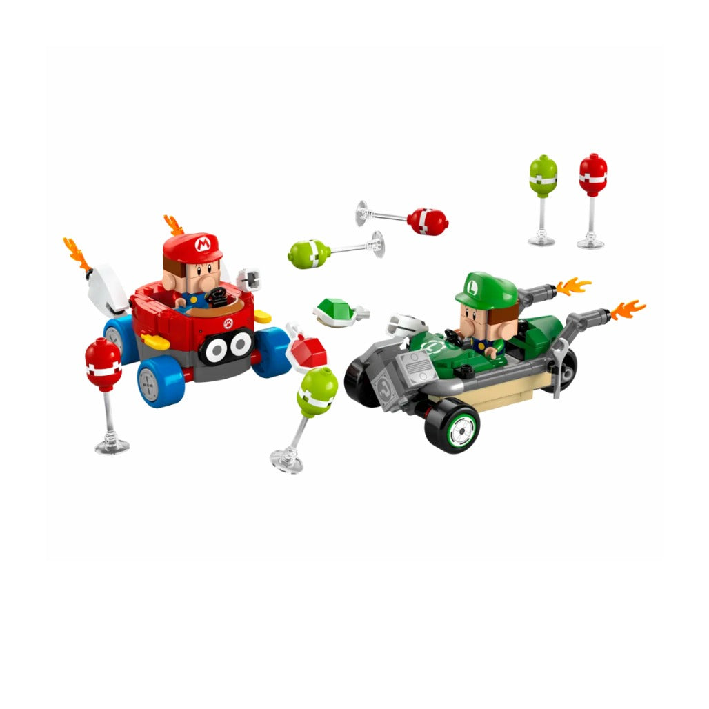 A Photo Of LEGO Mario Kart™ – Baby Mario vs. Baby Luigi 321 Pieces - 72034