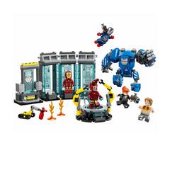 A Photo Of LEGO Marvel Iron Man's Laboratory: Hall of Armor 384 Pieces - 76315