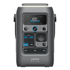 A Photo Of Anker SOLIX C300 DC Portable Power Station – 288Wh LiFePO4 Battery, 300W Output, Fast USB-C Charging, Solar Input, Compact & App-Connected