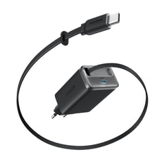 A Photo Of Anker Nano Charger 35W with Built-In Retractable USB-C Cable