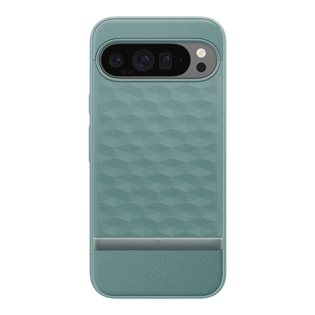 A Photo Of Caseology Parallax Case for Google Pixel 9 Pro XL - Military Grade Protection with 3D Hexa Cube Design