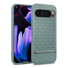 A Photo Of Caseology Parallax Case for Google Pixel 9 Pro XL - Military Grade Protection with 3D Hexa Cube Design
