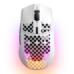 A Photo Of SteelSeries Aerox 3 Snow - Wireless Ultra-Lightweight Gaming Mouse