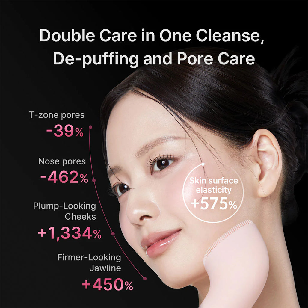 A Photo Of Medicube AGE-R Booster Facial Cleansing Device Mini Plus with Cleansing Head