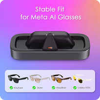 AI Glasses Charging Station for Meta Ray-Ban & Oakley Meta HSTN