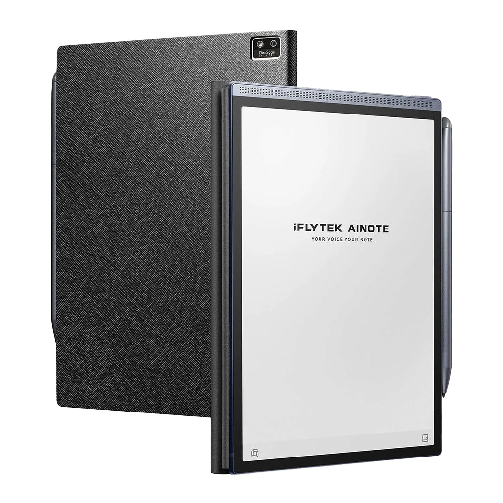 A Photo Of IFLYTEK AINOTE PU Leather Protective Case with Magnetic Attachment & Hidden Stylus Clip