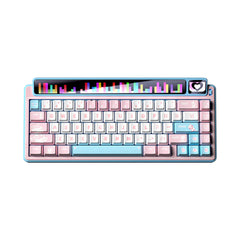 A Photo Of LEOBOG x AULA AMG 65 - Wireless Mechanical Keyboard - White