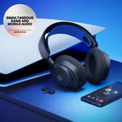 A Photo Of SteelSeries Arctis Nova 7P - Multi-Platform Premium Wireless Gaming Headset