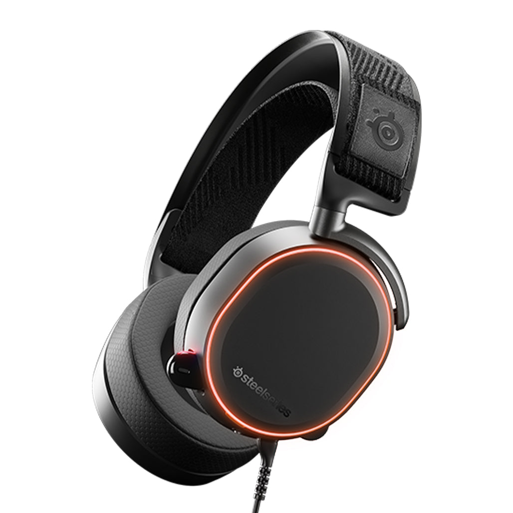 A Photo Of SteelSeries Arctis Pro - Wired High Fidelity Gaming Headset with RGB Illumination
