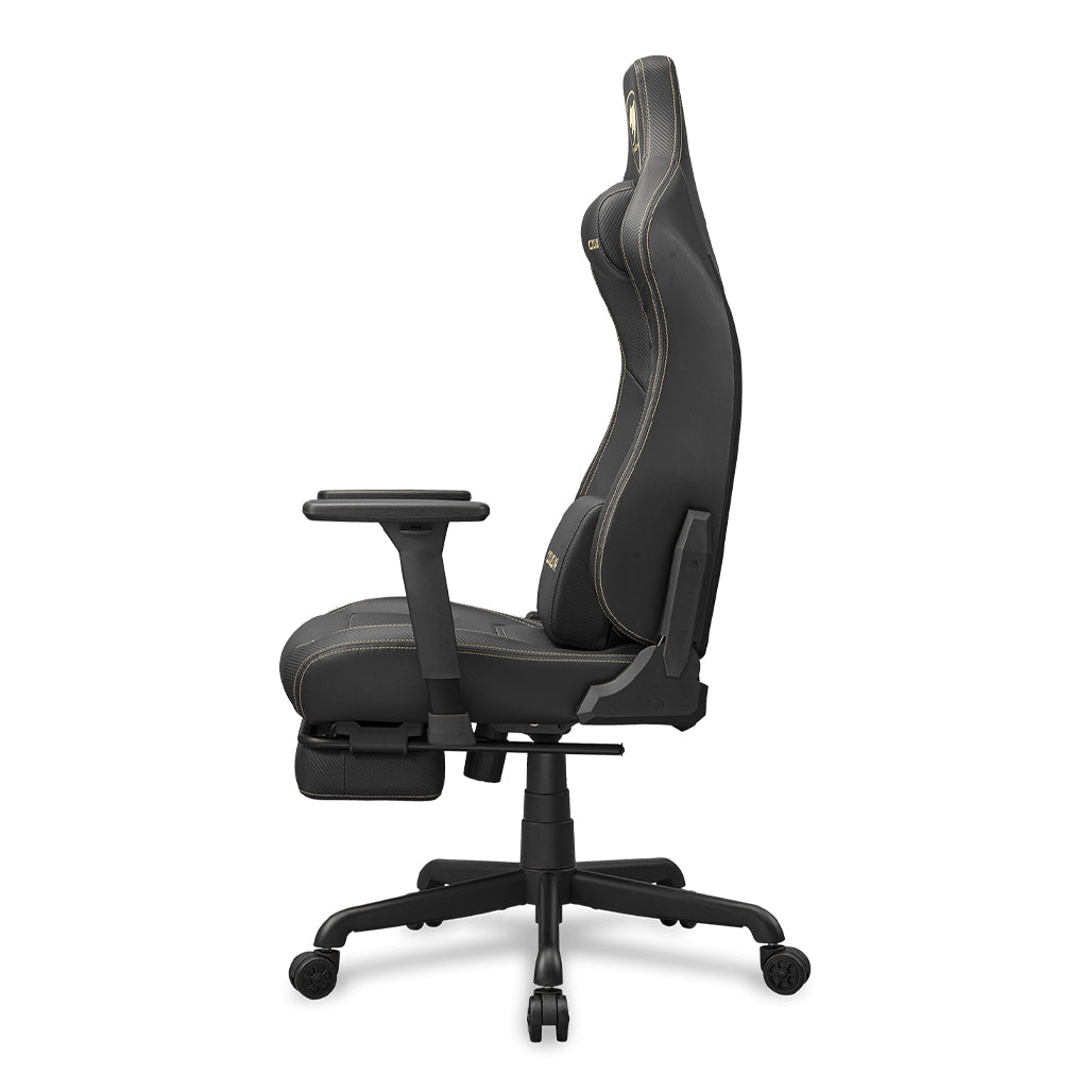 A Photo Of Cougar Armor EVO S Gaming Chair (Gold/Black)