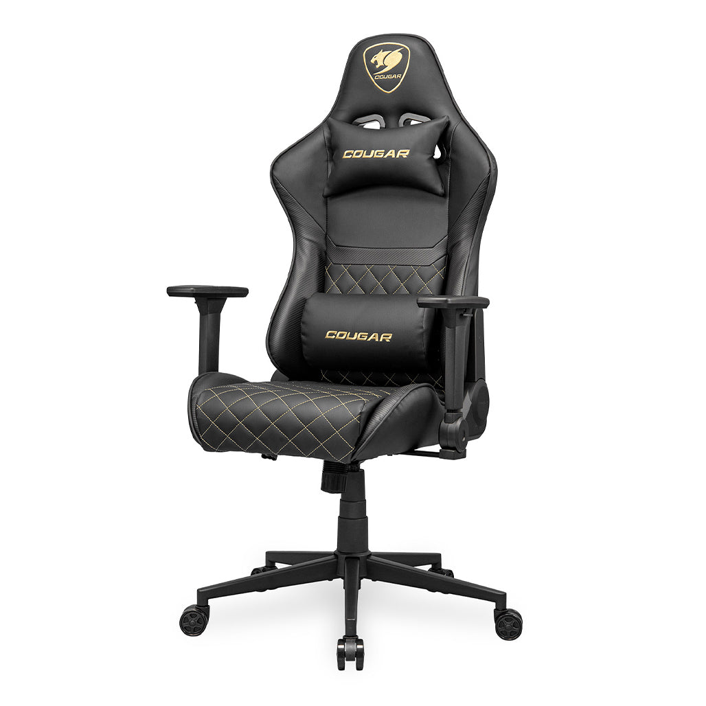 A Photo Of Cougar Armor One V2 Gold Gaming Chair