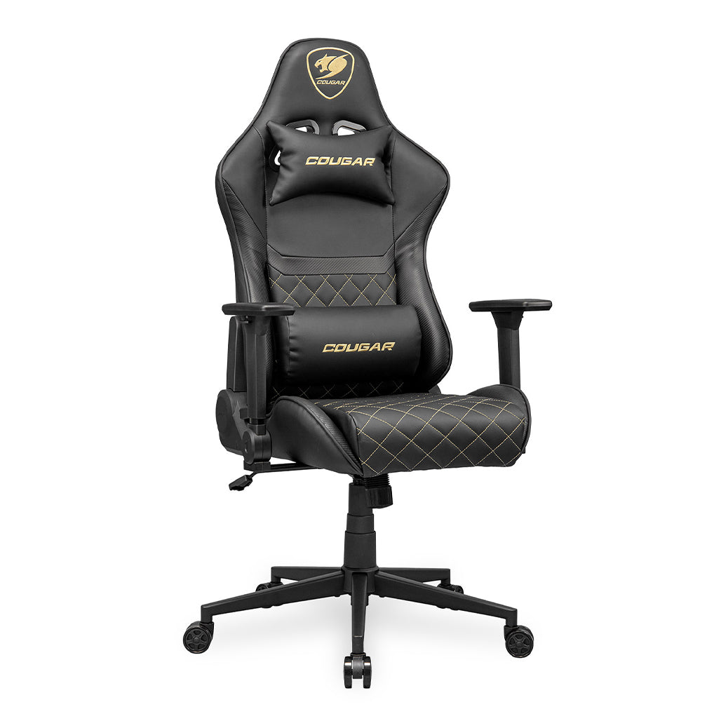 A Photo Of Cougar Armor One V2 Gold Gaming Chair