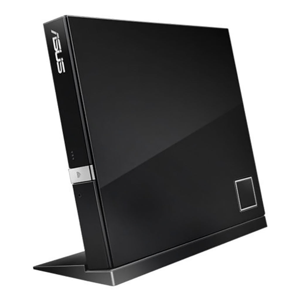 A Photo Of Asus External Slim Blu-Ray Writer 6x - SBW-06D2X-U | Elegant Design | 128GB BDXL Support | Cross-Platform Compatibility