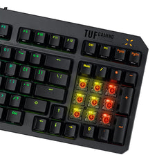 A Photo Of ASUS TUF Gaming K3 Gen II - Compact Optical-Mechanical RGB Gaming Keyboard