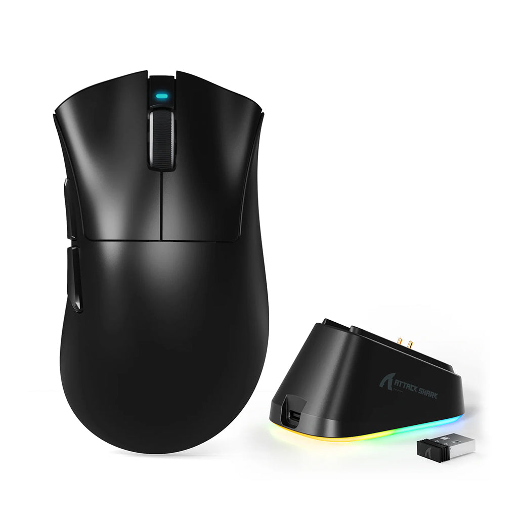 A Photo Of Attack Shark V3 PRO Ultra-Light Tri-Mode Gaming Mouse