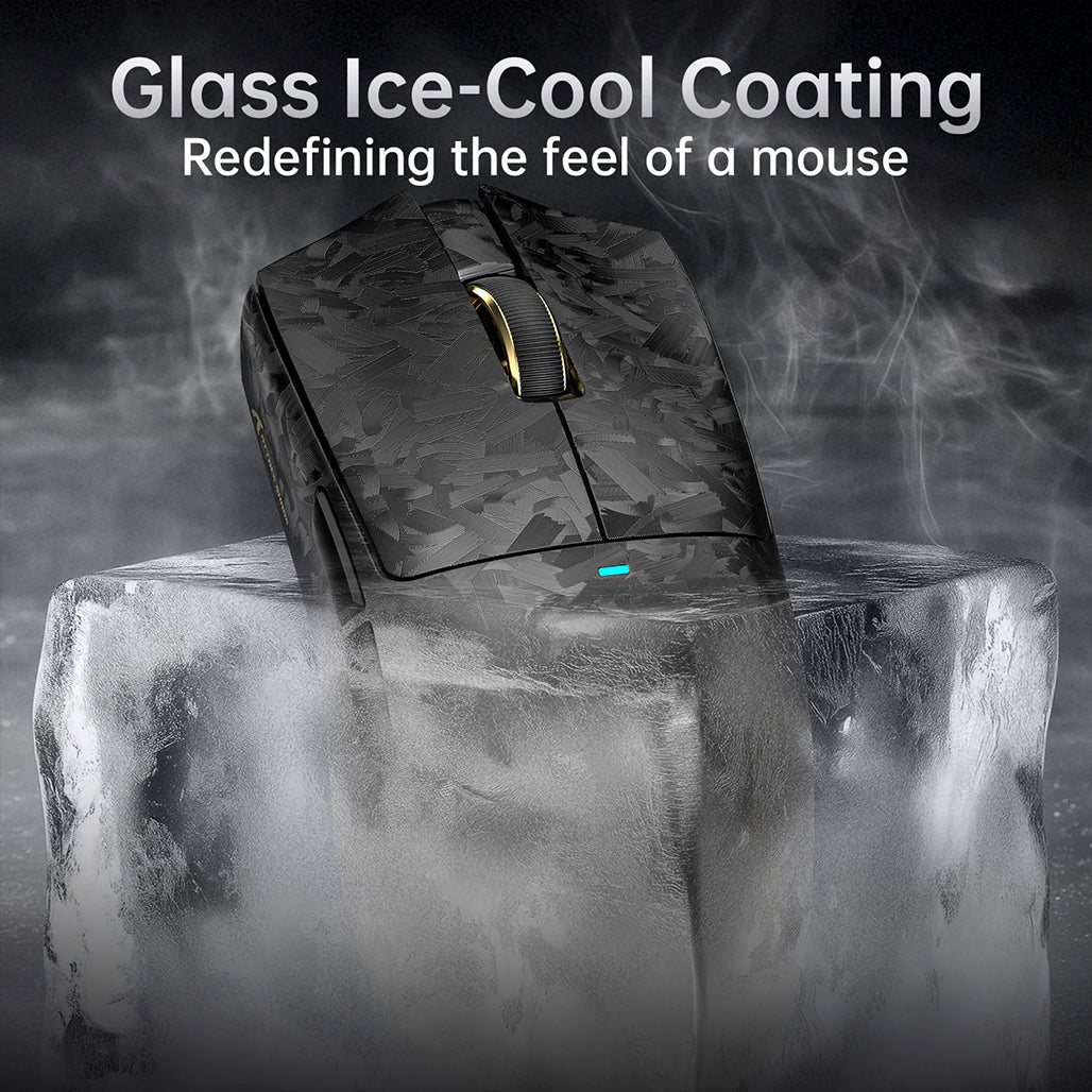 A Photo Of ATTACK SHARK X11 ULTRA Carbon Fiber Wireless 8K Gaming Mouse – 63g PAW3950MAX Esports Mouse