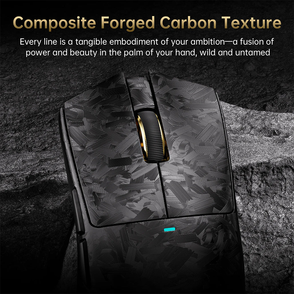 A Photo Of ATTACK SHARK X11 ULTRA Carbon Fiber Wireless 8K Gaming Mouse – 63g PAW3950MAX Esports Mouse