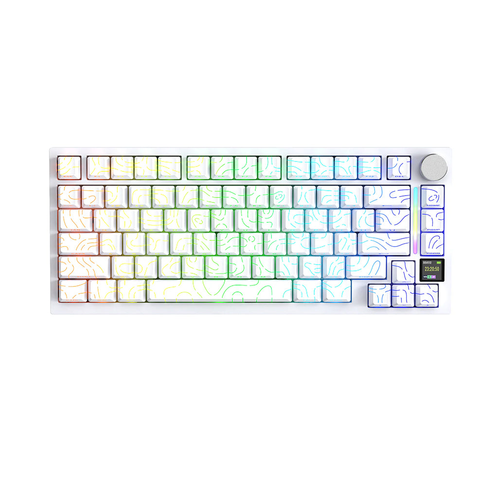 A Photo Of Attack Shark X820 Ultra - 75% Tri-Mode Gasket Wireless Mechanical Gaming Keyboard