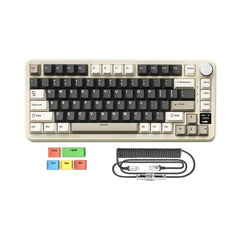 A Photo Of Attack Shark X85 Pro - 75% Wireless Mechanical Gaming Keyboard - Blueberry Switch (Linear)
