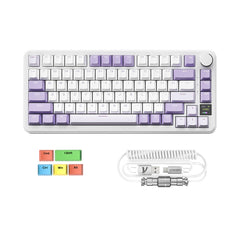 A Photo Of Attack Shark X85 Pro - 75% Wireless Mechanical Gaming Keyboard - Blueberry Switch (Linear)