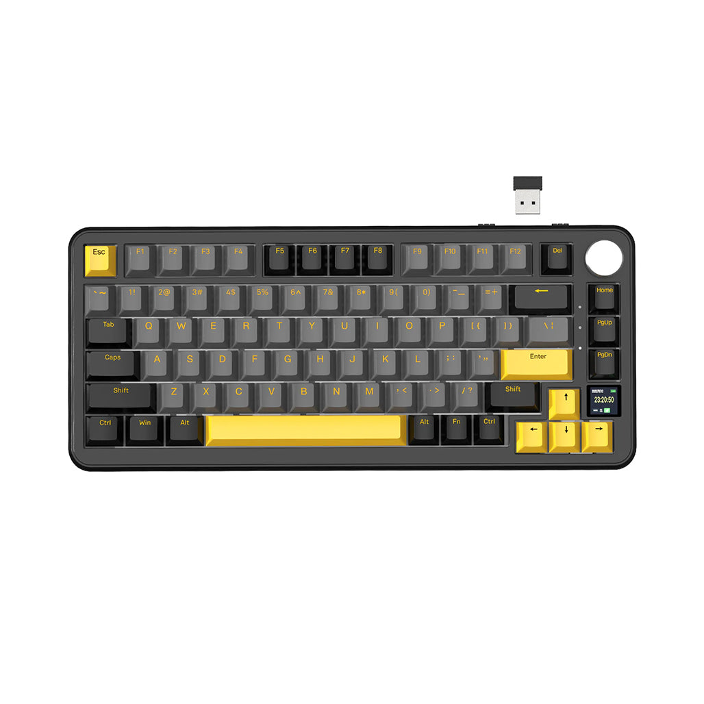 A Photo Of Attack Shark X85 Pro - 75% Wireless Mechanical Gaming Keyboard - Blueberry Switch (Linear)