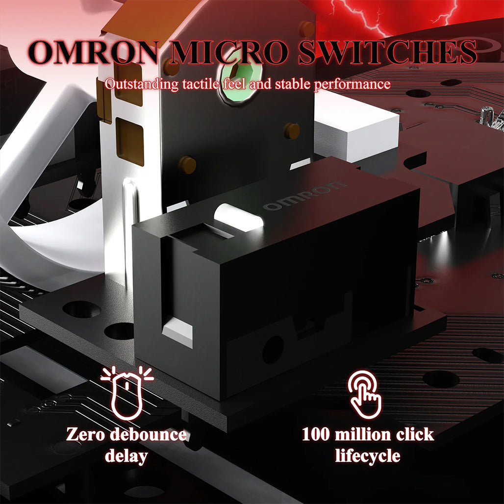 A Photo Of Attack Shark V3 PRO Ultra-Light Tri-Mode Gaming Mouse