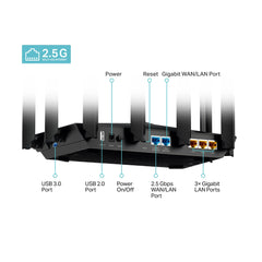 A Photo Of TP-Link Archer AX95 - AX7800 Tri-Band 8-Stream Wi-Fi 6 Router