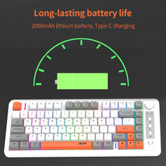 A Photo Of Acer OKR248 - 70% 81-Key Dual-Mode Wireless Mechanical Keyboard