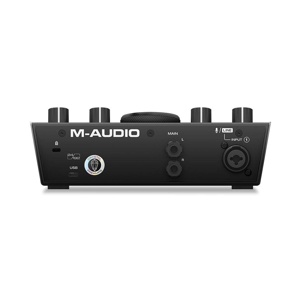 A Photo Of M-Audio AIR 192|4 - 2-In/2-Out 24/192 USB Audio Interface with Crystal Preamps