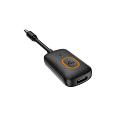 A Photo Of Bluepebble AirLync Bluetooth 5.4 Airplane Adapter - BP-AIRLYNC-BK