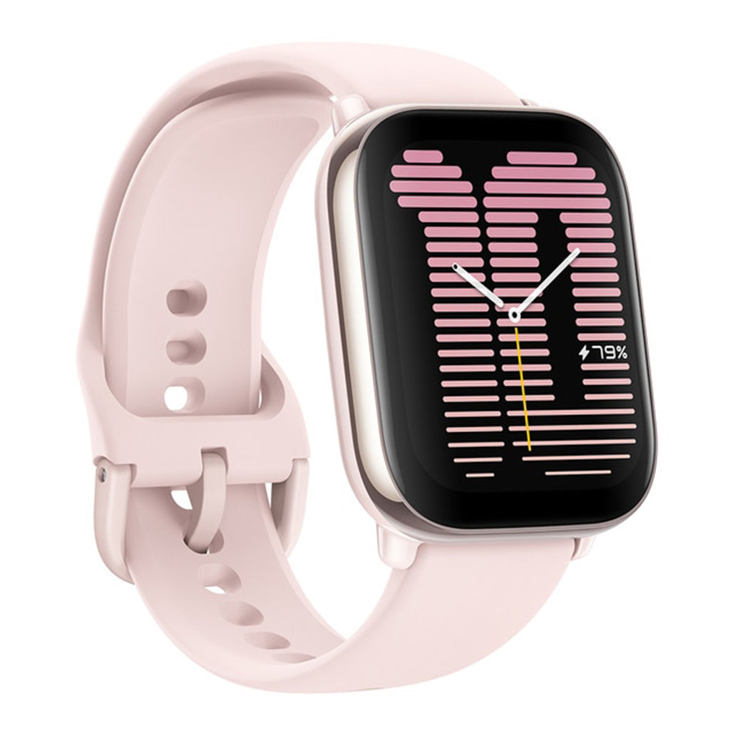 A Photo Of Amazfit Active Petal Pink Fitness Smartwatch
