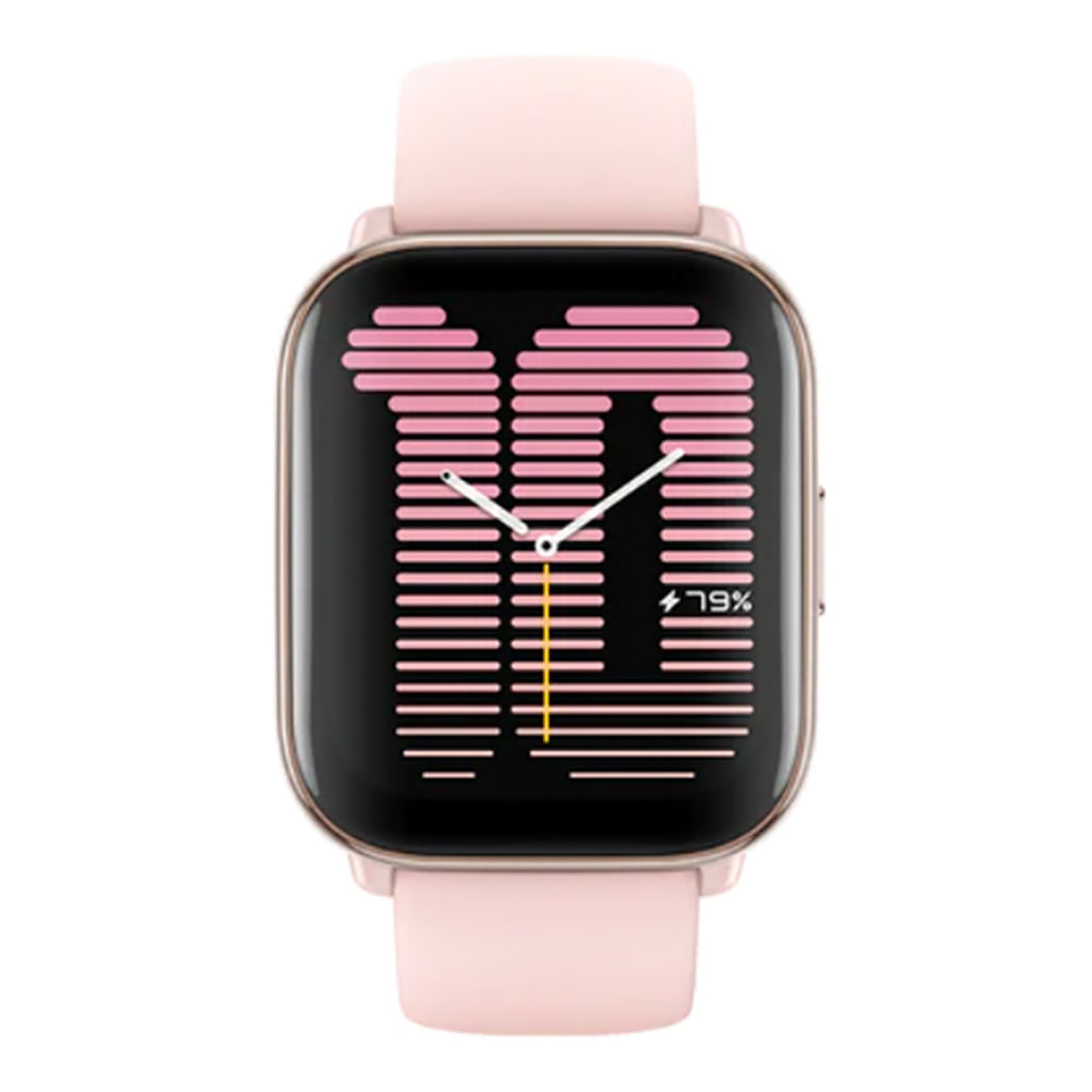 A Photo Of Amazfit Active Petal Pink Fitness Smartwatch