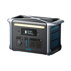 A Photo Of Anker 757 Portable Power Station - 1500W Solar Generator, 1229Wh LiFePO4 Battery for Camping, RVs, & Home Use