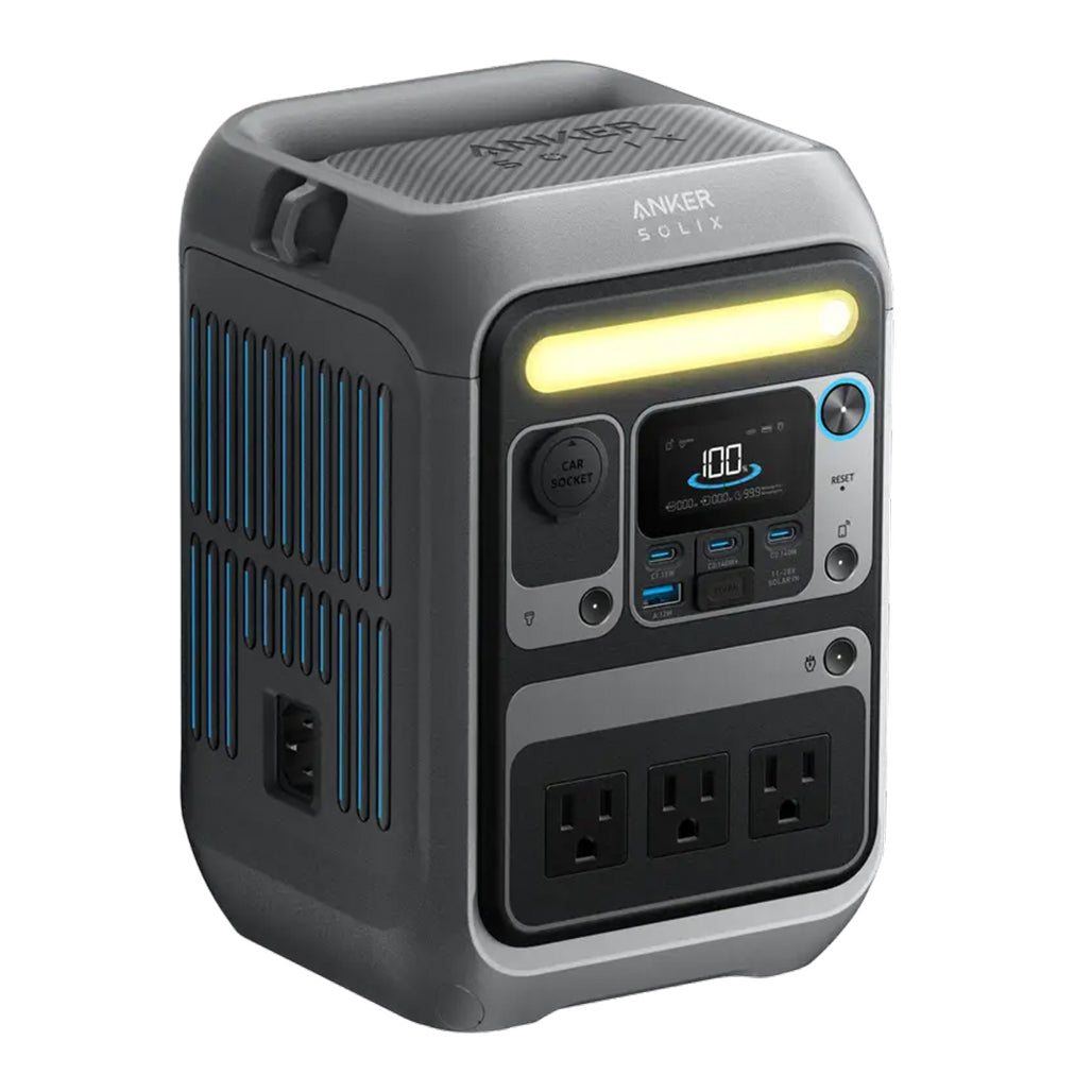 A Photo Of Anker SOLIX C300 Portable Power Station - 288Wh | 300W | Fast Charging & Solar Compatible