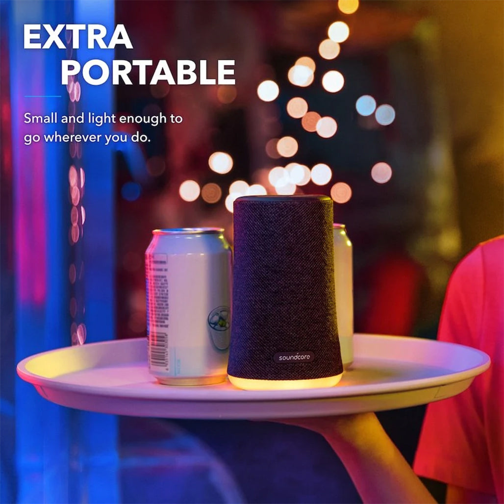 A Photo Of Anker Soundcore Flare Mini - Waterproof Bluetooth Speaker