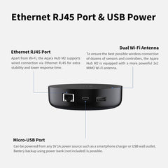 A Photo Of Aqara Hub M2 - Smart Home Hub