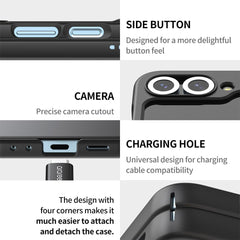 A Photo Of Araree Aero Flex M Case for Samsung Galaxy Z Flip 6 – MagSafe Compatible, Slim Hybrid Protection with Hinge Cover