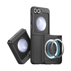 A Photo Of Araree Aero Flex M Case for Samsung Galaxy Z Flip 6 – MagSafe Compatible, Slim Hybrid Protection with Hinge Cover
