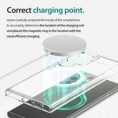 A Photo Of Araree Duple MagSafe - Samsung Galaxy S23 FE Clear Case