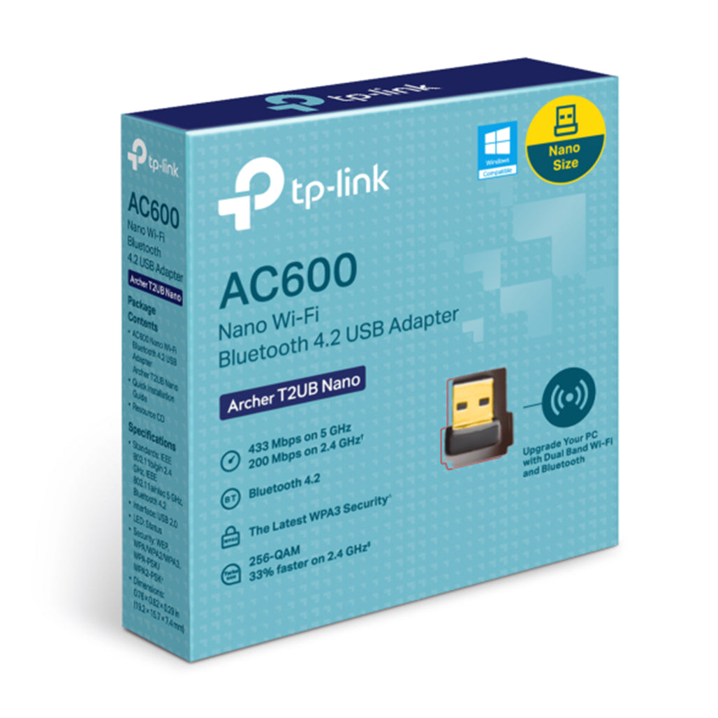 A Photo Of TP-Link Archer T2UB Nano AC600 Nano Wi-Fi Bluetooth 4.2 USB Adapter