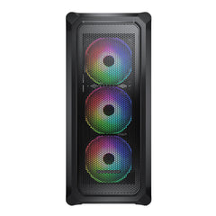 A Photo Of Cougar Archon 2 Mesh RGB Mid Tower Case - High Airflow ARGB Gaming Case with 3 Pre-Installed Fans